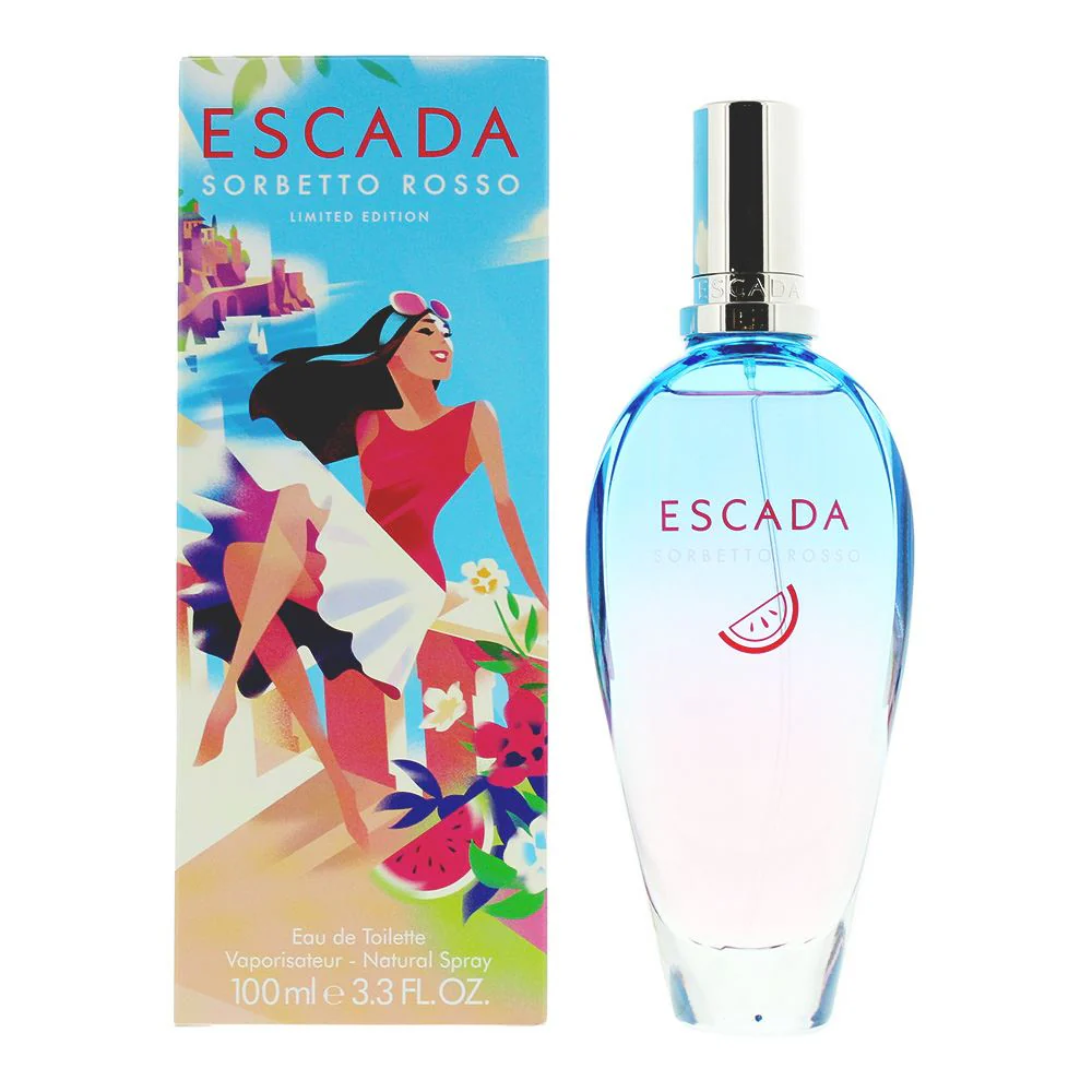 Escada Sorbetto Rosso Eau de Toilette 100ml Women Spray - Image 3